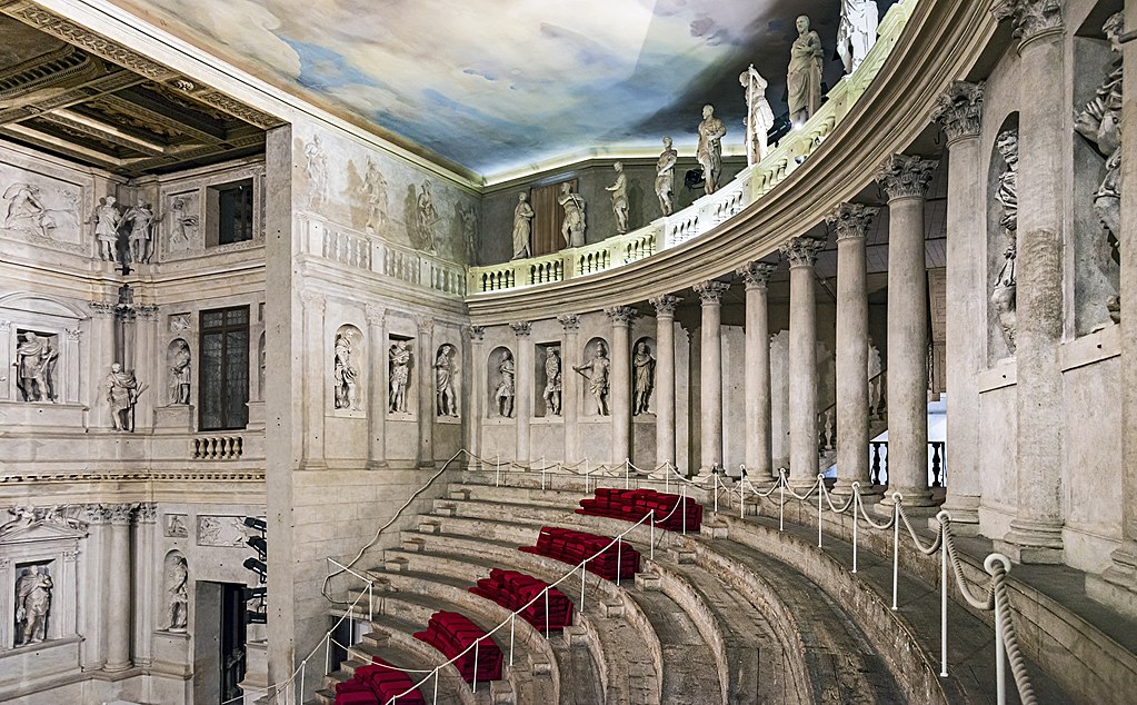 Olimpic theatre in Vicenza, Italy