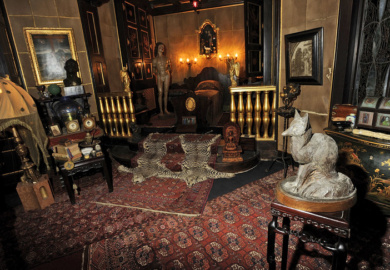 Interiors of the Vittoriale